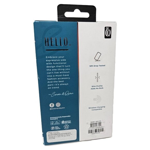 Carson & Quinn Ultra Clear Case for Apple iPhone 13 6.1" - Picture 2 of 4